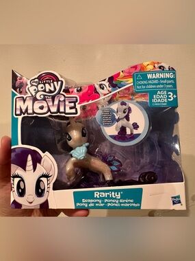 MLP My little Pony Rarity Seapony sea pony nib my little pony movie